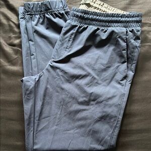 Tahari Gray Sweatpants with Elastic Waistband
